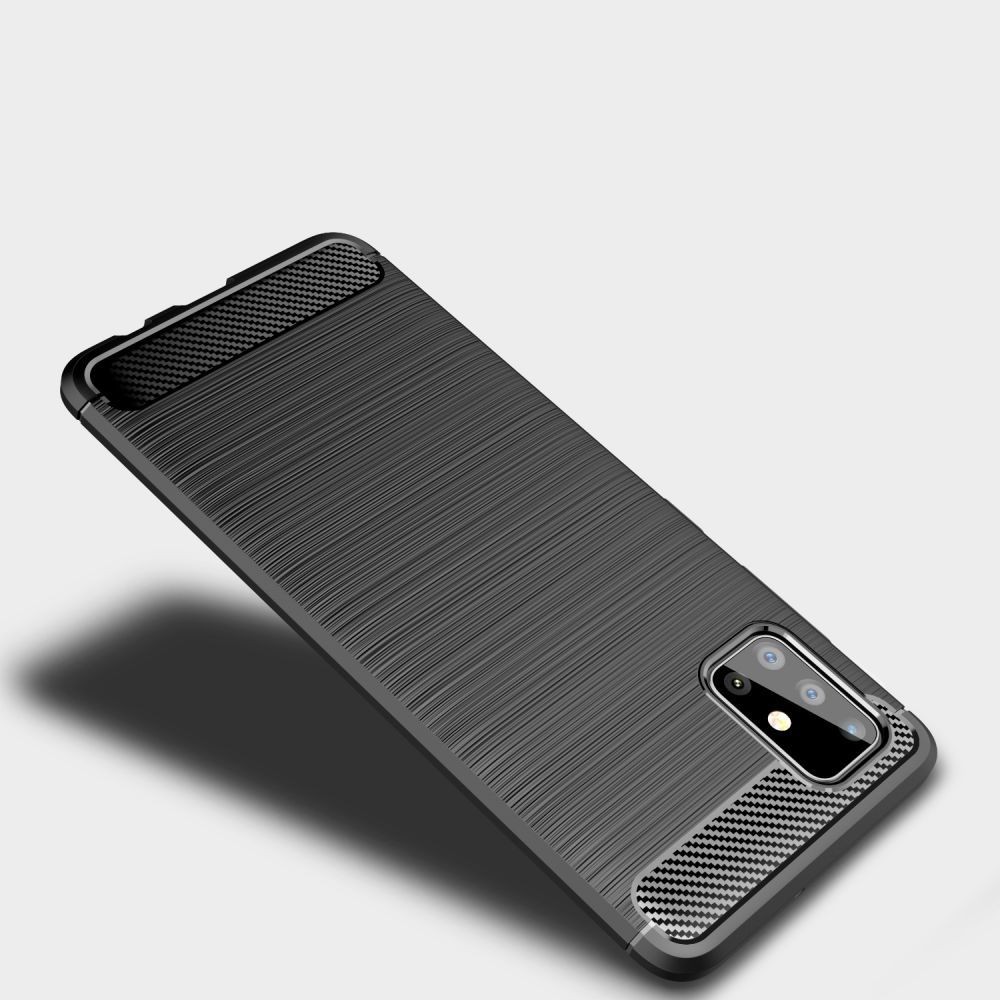 Pokrowiec Etui Tech-protect Tpu Carbon Czarne HUAWEI P40 Lite / 3
