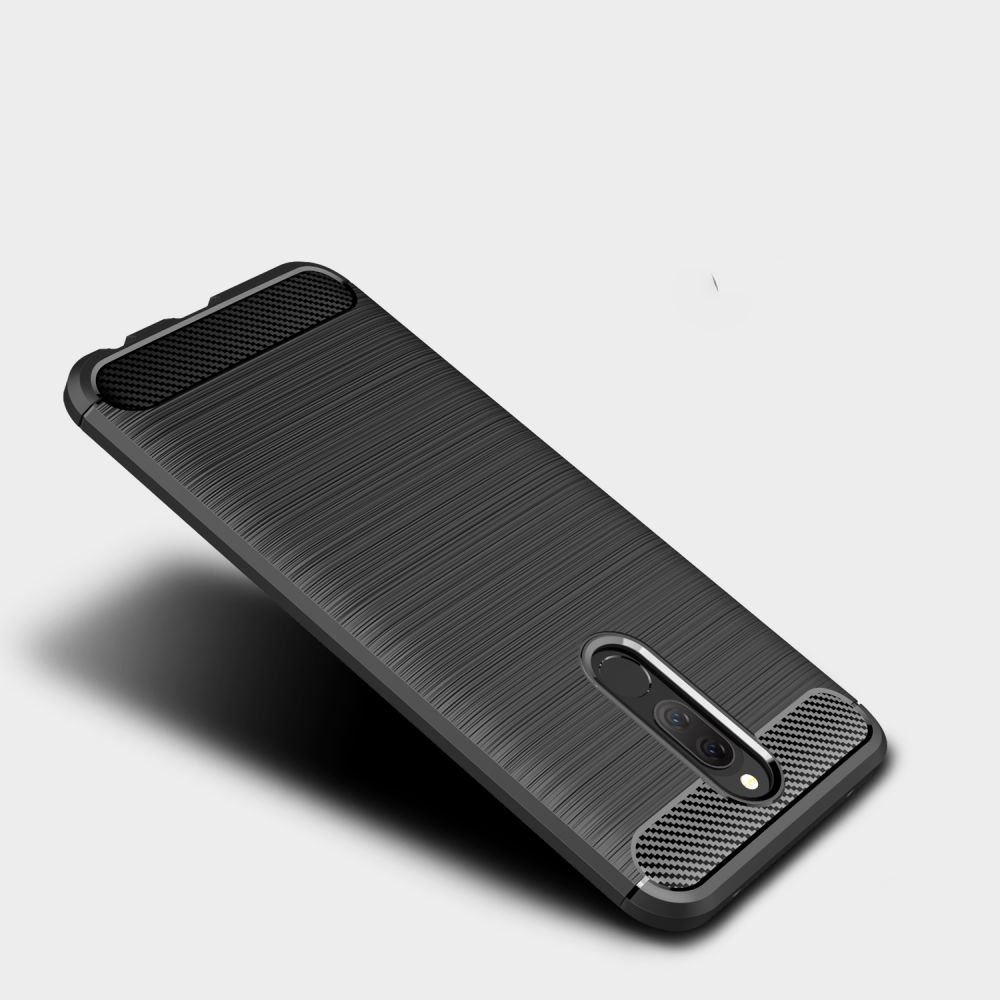 Pokrowiec etui Tech-Protect TPU Carbon czarne Xiaomi Redmi 8 / 2