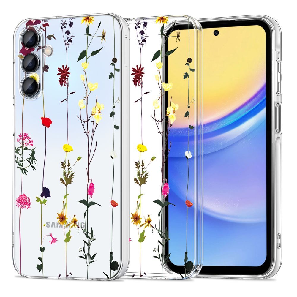 Pokrowiec etui Tech-Protect FlexAir+ Garden floral SAMSUNG Galaxy A55 5G
