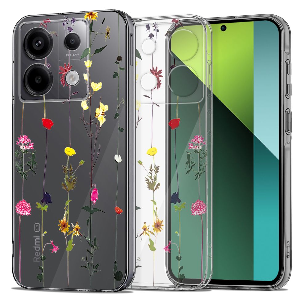 Pokrowiec etui Tech-Protect FlexAir+ Garden floral Xiaomi Redmi Note 13 Pro 5G