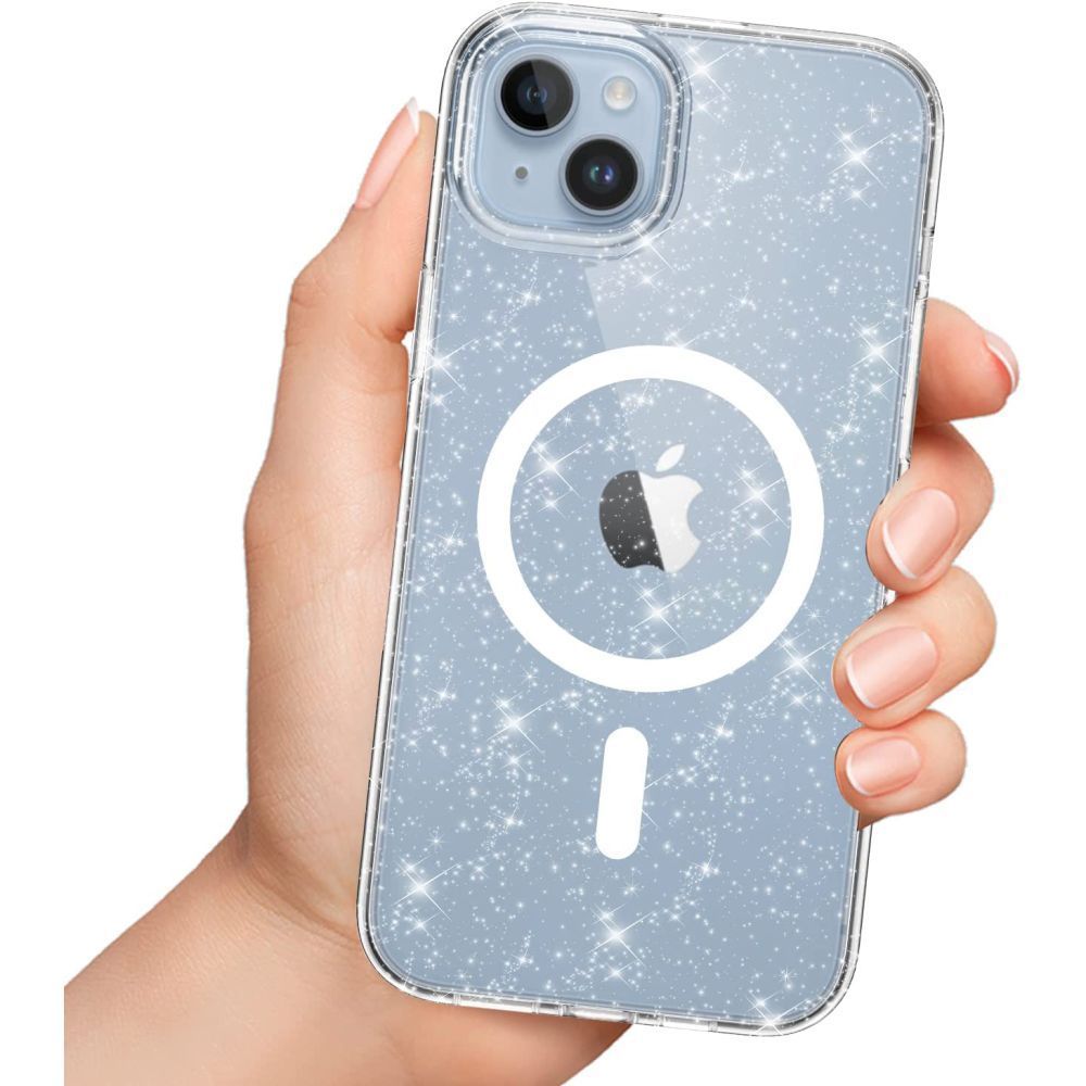 Pokrowiec etui Tech-Protect FlexAir Hybrid Magsafe glitter APPLE iPhone 13 mini / 2