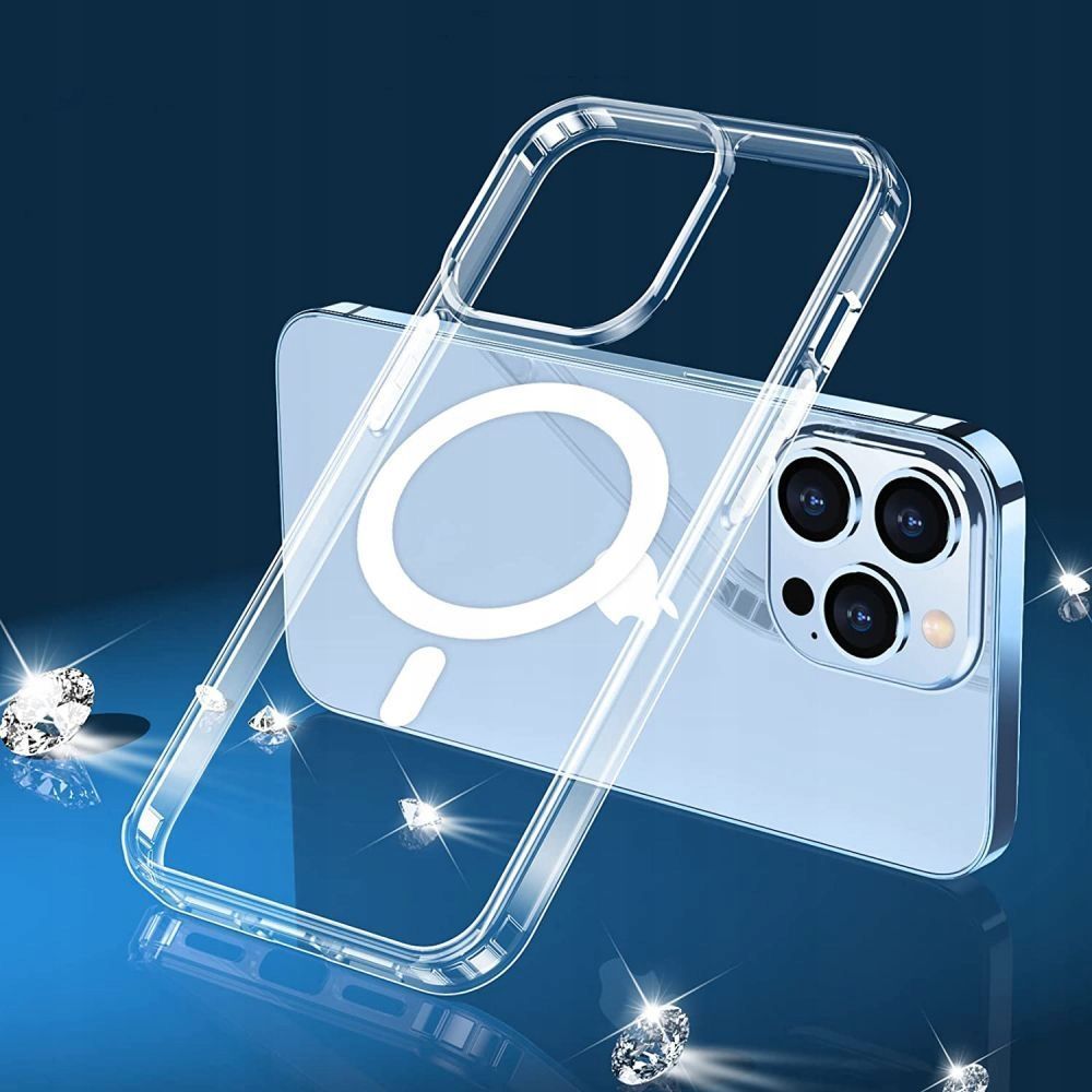 Pokrowiec etui Tech-Protect FlexAir Hybrid Magsafe przeroczyste APPLE iPhone 14 / 4