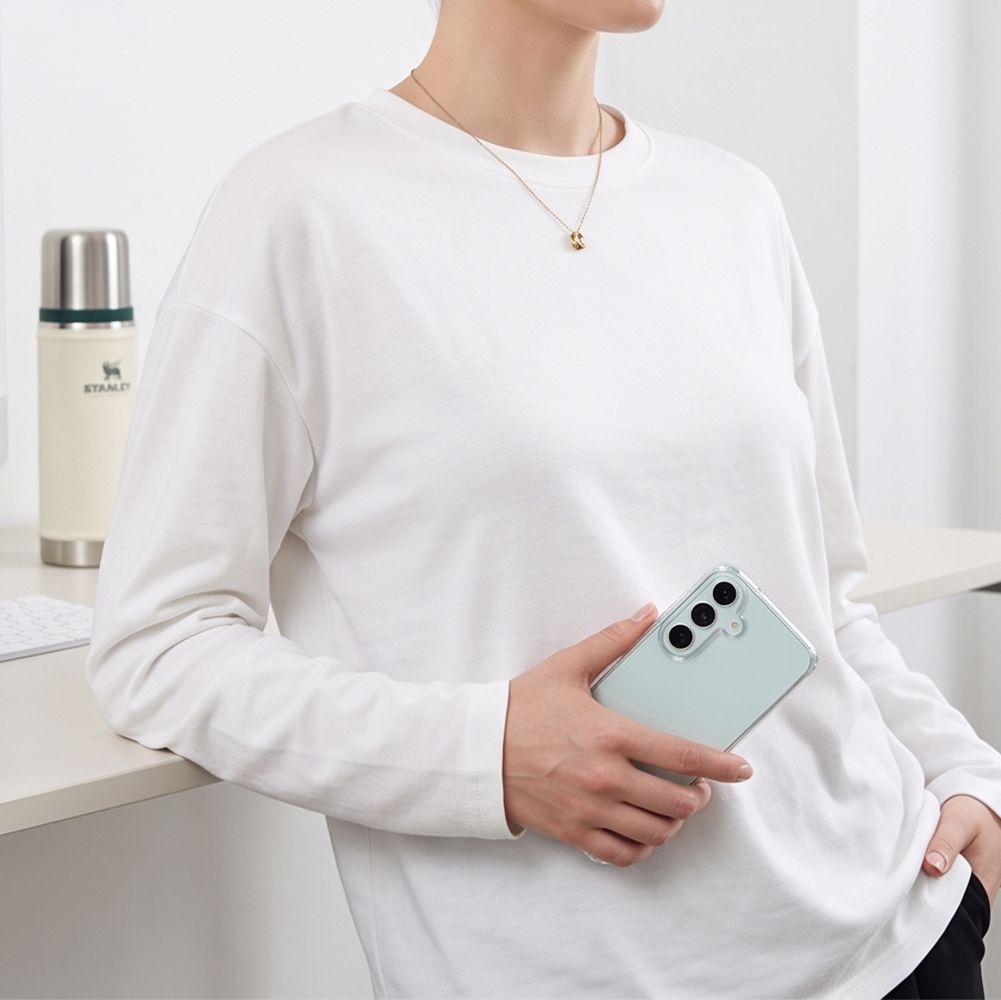 Pokrowiec etui Tech-Protect FlexAir Hybrid przeźroczyste SAMSUNG Galaxy S26 FE / 6 Pokrowiec etui Tech-Protect FlexAir Hybrid przeźroczyste SAMSUNG Galaxy S26 FE / 6