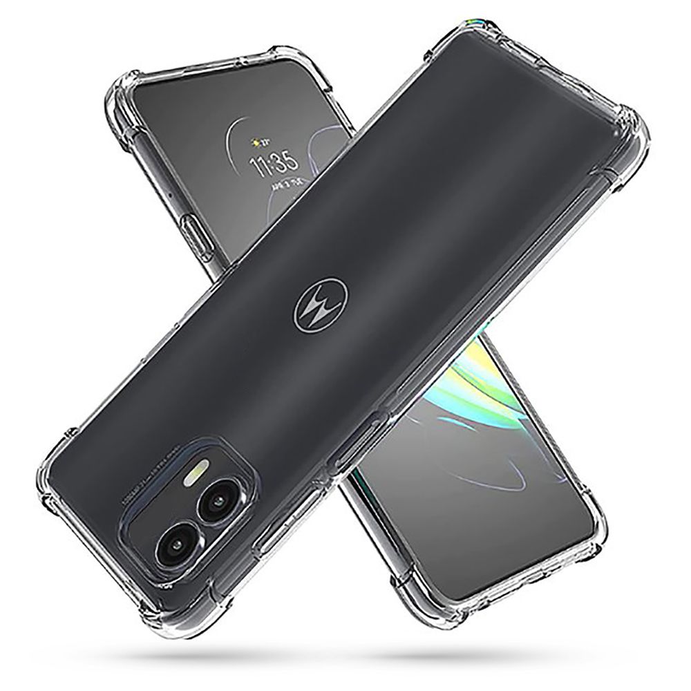 Pokrowiec etui Tech-Protect FlexAir Pro przeroczyste MOTOROLA Moto G73 5G