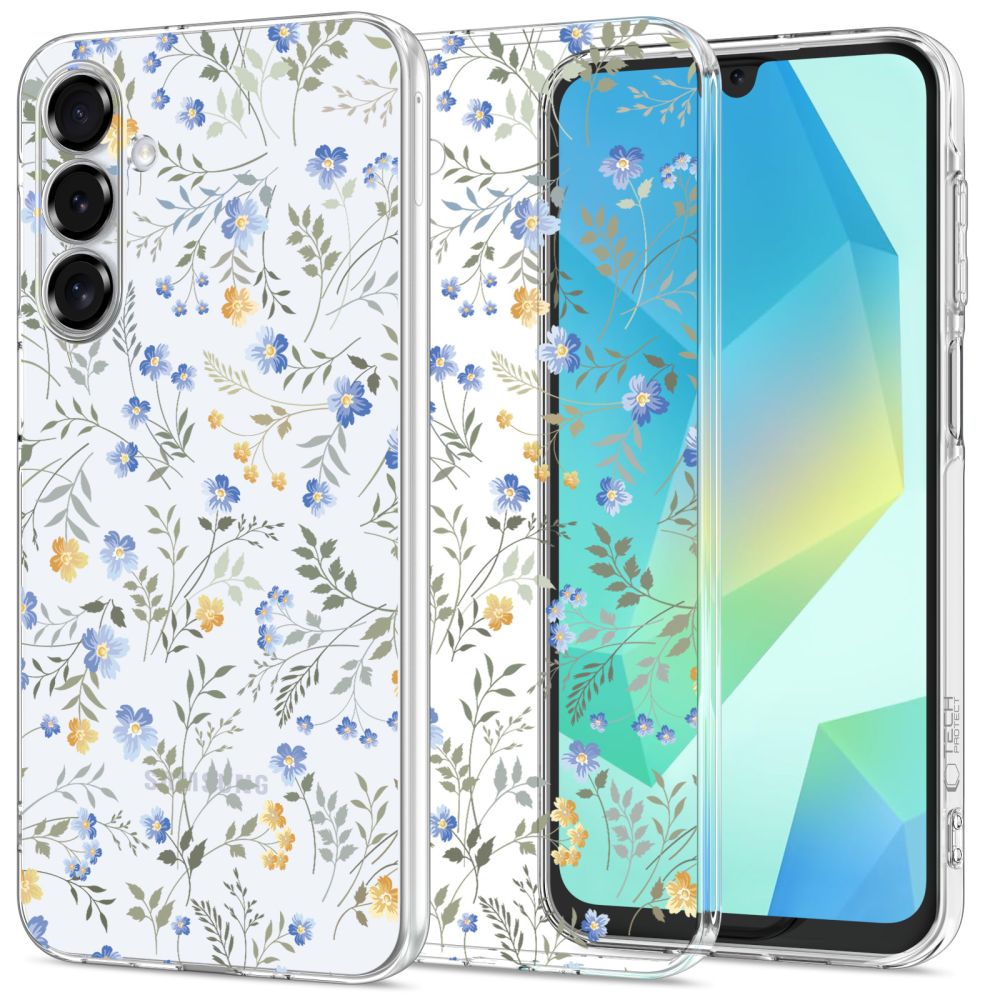 Pokrowiec etui Tech-Protect FlexAir+ Spring flowers SAMSUNG Galaxy A16 5G