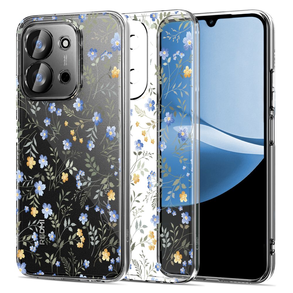 Pokrowiec etui Tech-Protect FlexAir Spring flowers Xiaomi Poco C85 Pokrowiec etui Tech-Protect FlexAir Spring flowers Xiaomi Poco C85