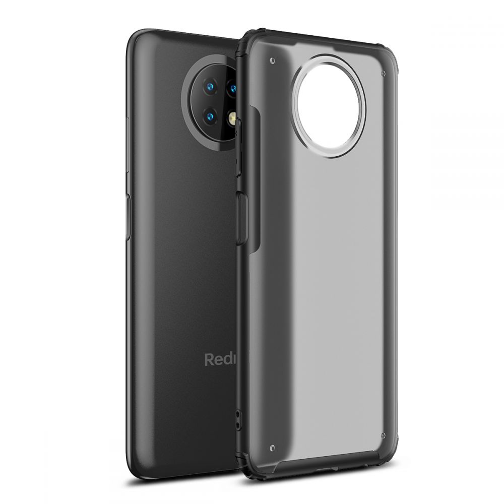 Pokrowiec etui Tech-protect Hybridshell czarne Xiaomi Redmi Note 9T