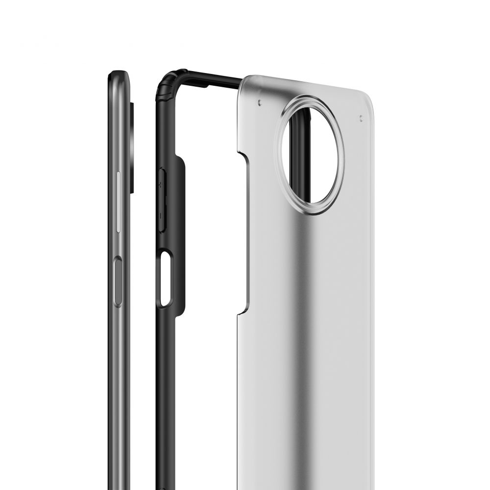 Pokrowiec etui Tech-protect Hybridshell czarne Xiaomi Redmi Note 9T / 2