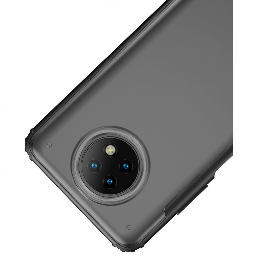 Pokrowiec etui Tech-protect Hybridshell czarne Xiaomi Redmi Note 9T / 4