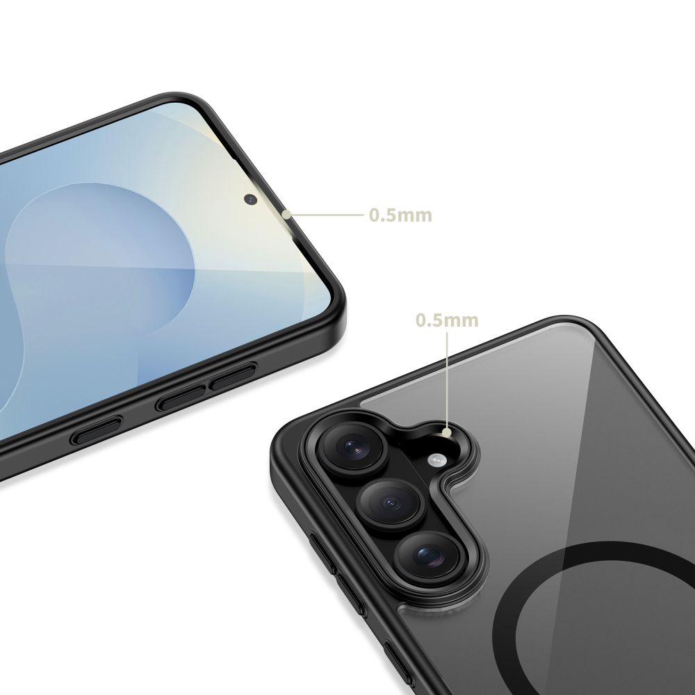 Pokrowiec etui Tech-protect Magmat Magsafe czarn SAMSUNG Galaxy S26 Plus / 5