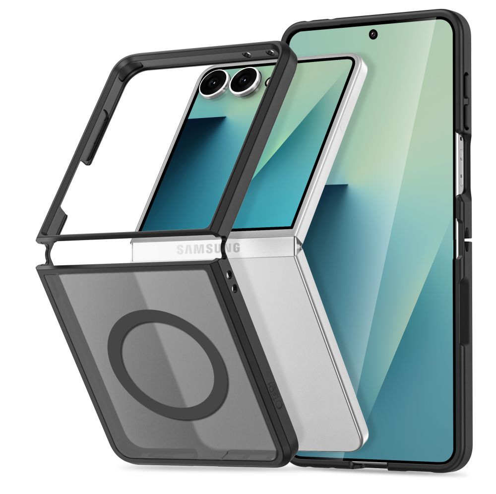Pokrowiec etui Tech-protect Magmat Magsafe czarne SAMSUNG Galaxy Z Flip 8 Pokrowiec etui Tech-protect Magmat Magsafe czarne SAMSUNG Galaxy Z Flip 8