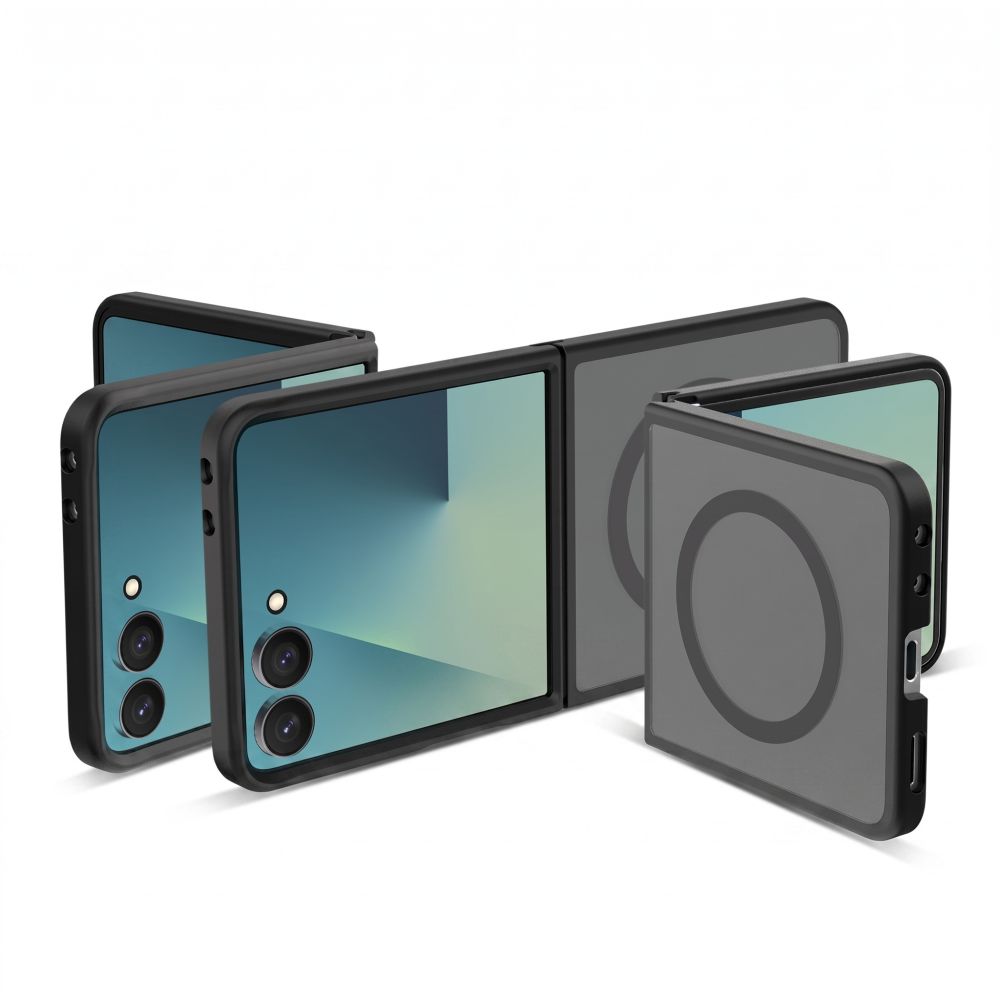 Pokrowiec etui Tech-protect Magmat Magsafe czarne SAMSUNG Galaxy Z Flip 8 / 4 Pokrowiec etui Tech-protect Magmat Magsafe czarne SAMSUNG Galaxy Z Flip 8 / 4