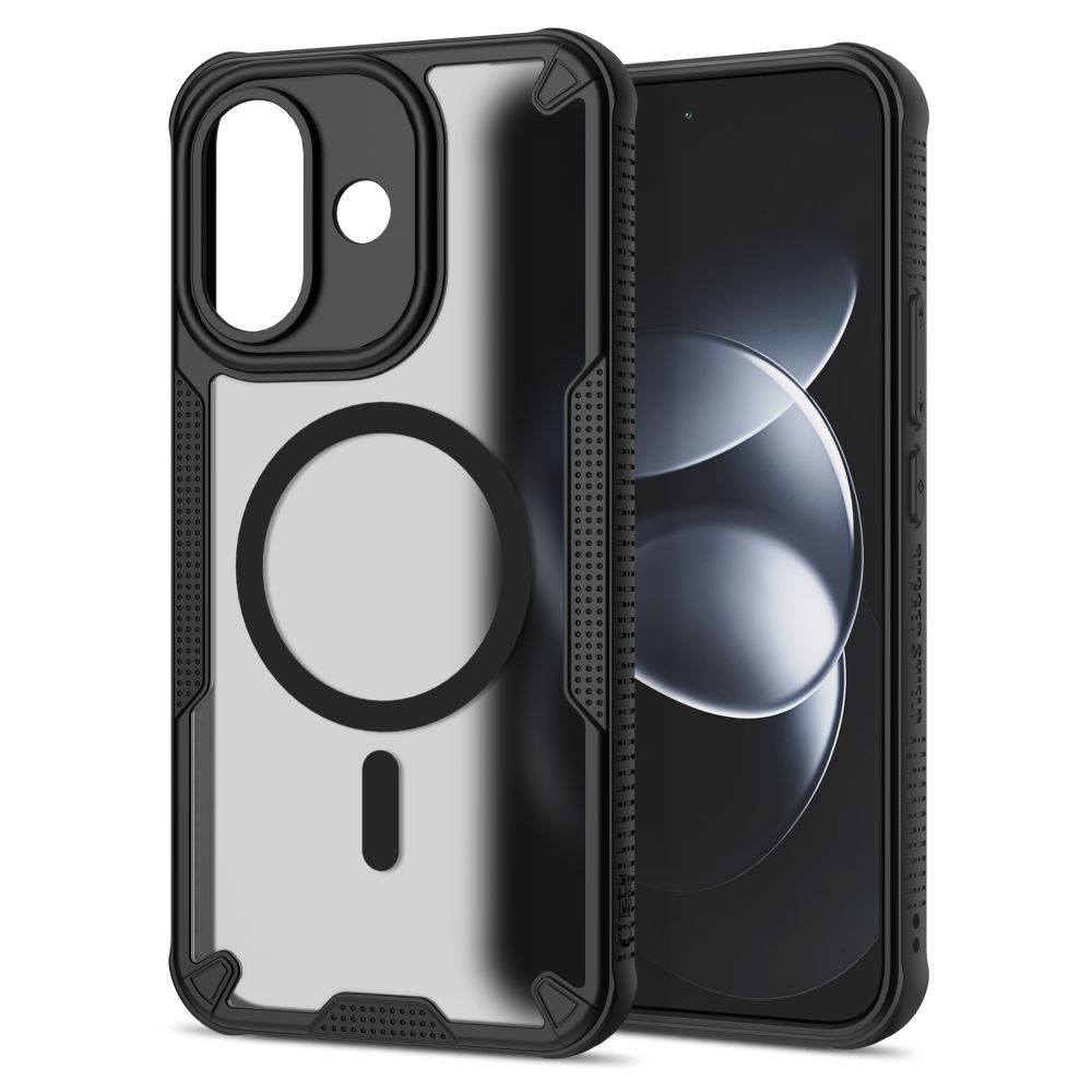 Pokrowiec etui Tech-protect Rugged Shield Magsafe czarne Xiaomi Redmi Note 17 Pro / 3 Pokrowiec etui Tech-protect Rugged Shield Magsafe czarne Xiaomi Redmi Note 17 Pro / 3