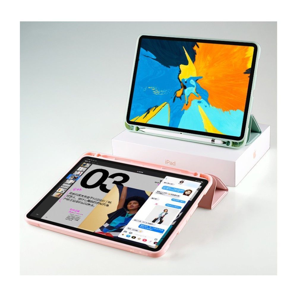 Pokrowiec etui Tech-protect Sc Pen Zielone APPLE iPad 7 10.2 / 5