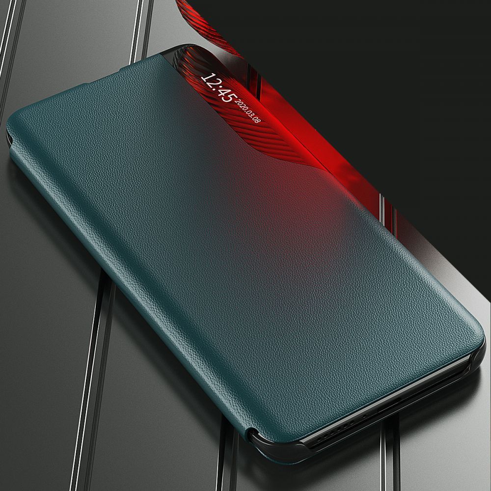 Pokrowiec etui z podgldem Tech-protect Smart View czarne HTC Desire 20+ / 5