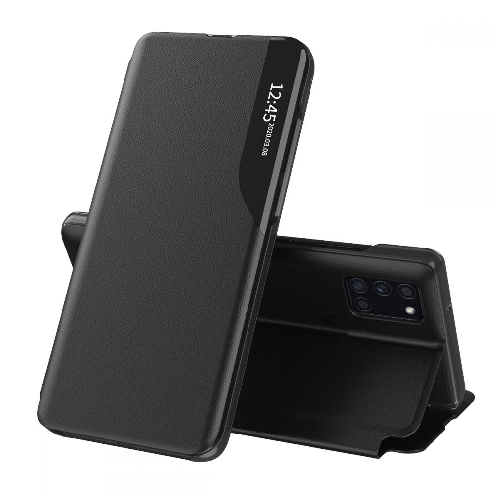 Pokrowiec etui z podgldem Tech-protect Smart View czarne SAMSUNG Galaxy A42 5G