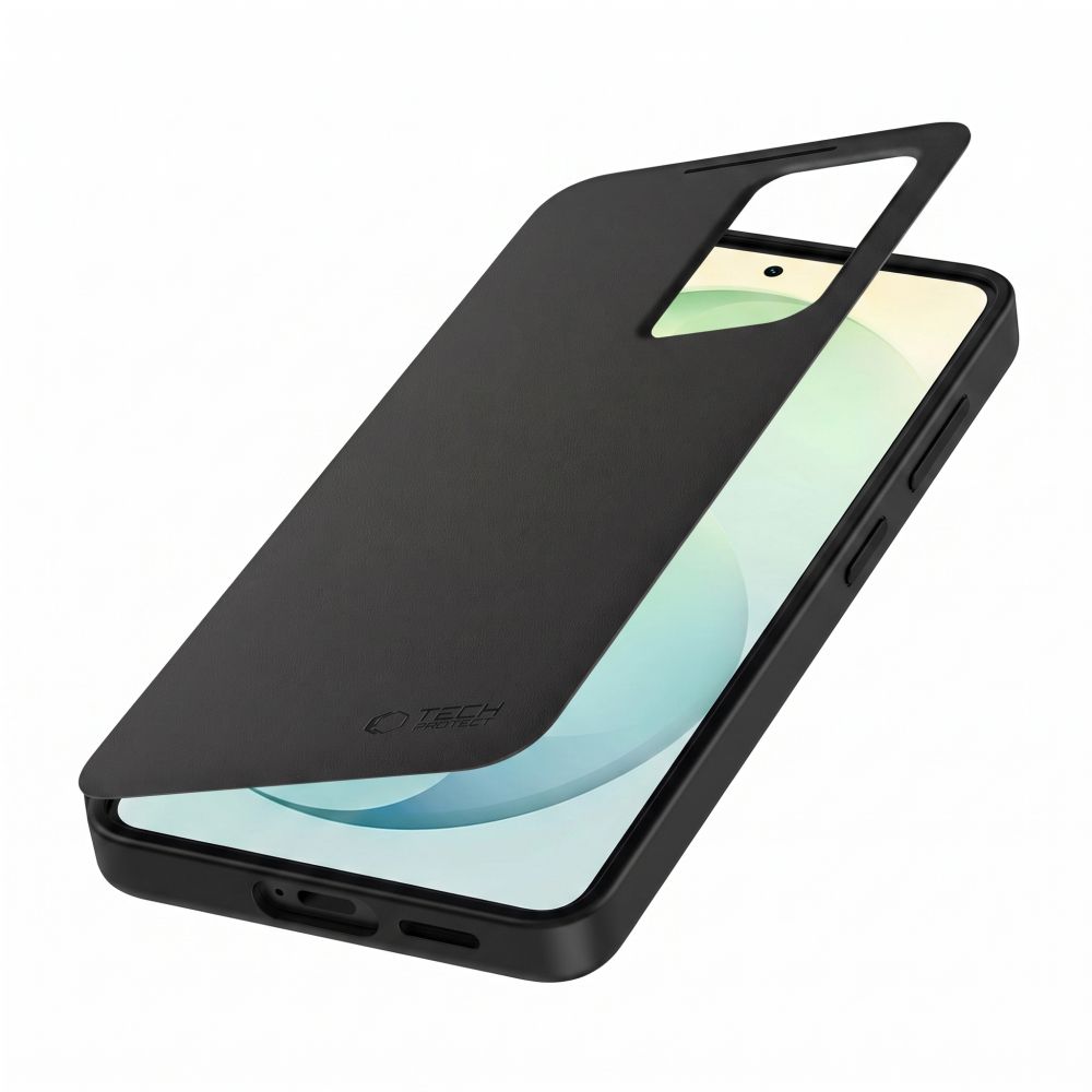 Pokrowiec etui Tech-protect Smart Wallet czarne SAMSUNG Galaxy S26 FE / 3 Pokrowiec etui Tech-protect Smart Wallet czarne SAMSUNG Galaxy S26 FE / 3