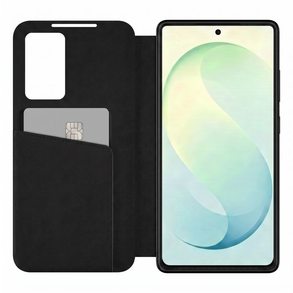 Pokrowiec etui Tech-protect Smart Wallet czarne SAMSUNG Galaxy S26 FE / 4 Pokrowiec etui Tech-protect Smart Wallet czarne SAMSUNG Galaxy S26 FE / 4