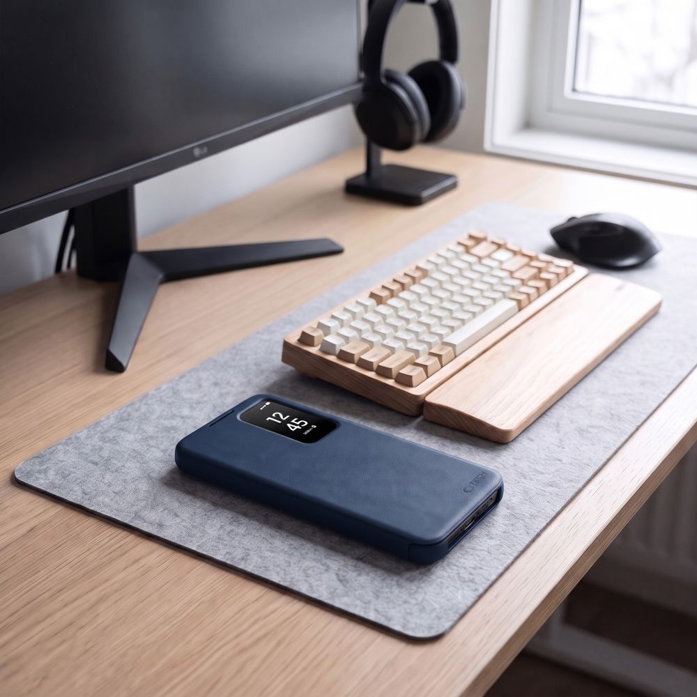 Pokrowiec etui Tech-protect Smart Wallet granatowe SAMSUNG Galaxy S26 FE / 6 Pokrowiec etui Tech-protect Smart Wallet granatowe SAMSUNG Galaxy S26 FE / 6
