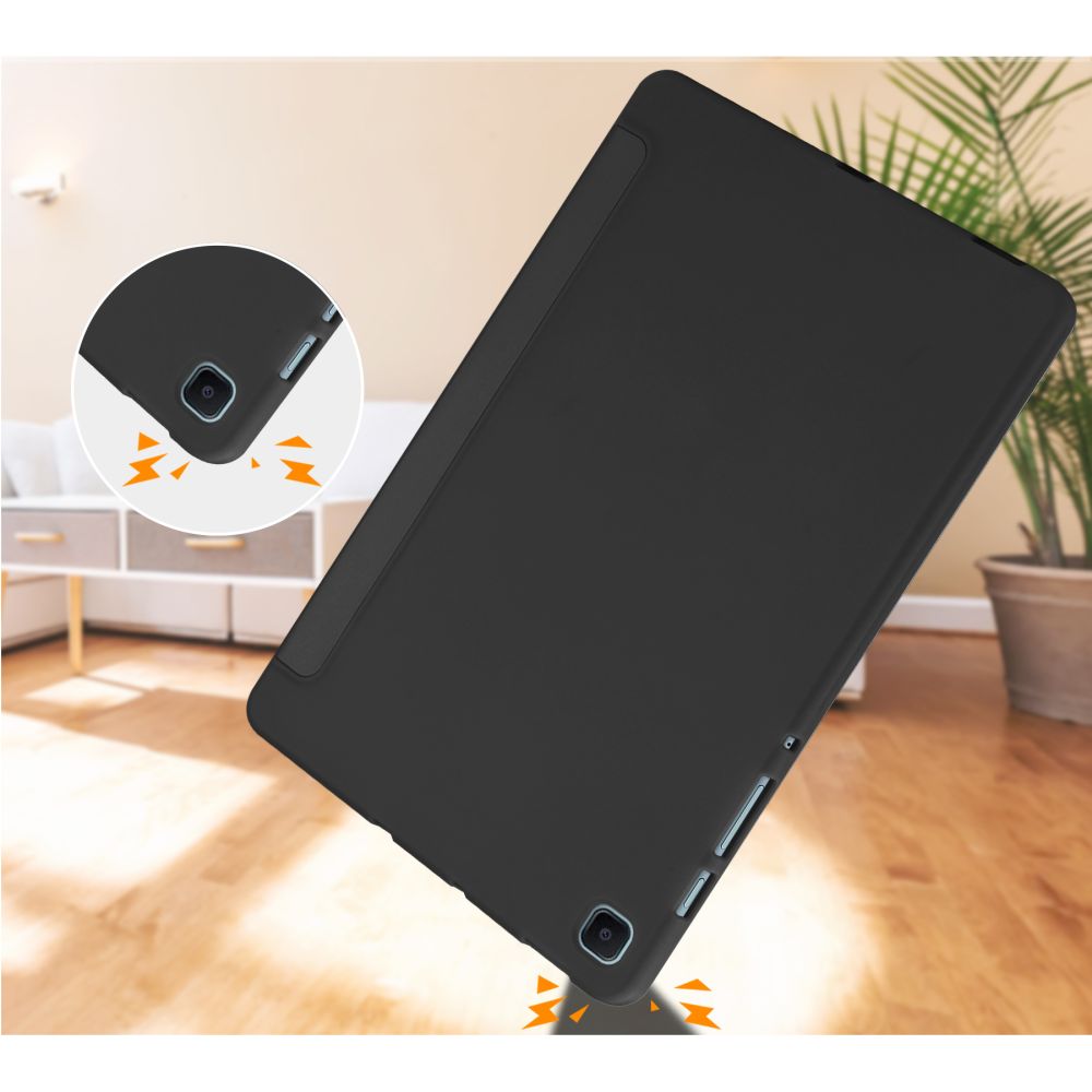 Pokrowiec etui Tech-protect Smartcase 2 czarne SAMSUNG Galaxy Tab S6 Lite 10.4 / 7