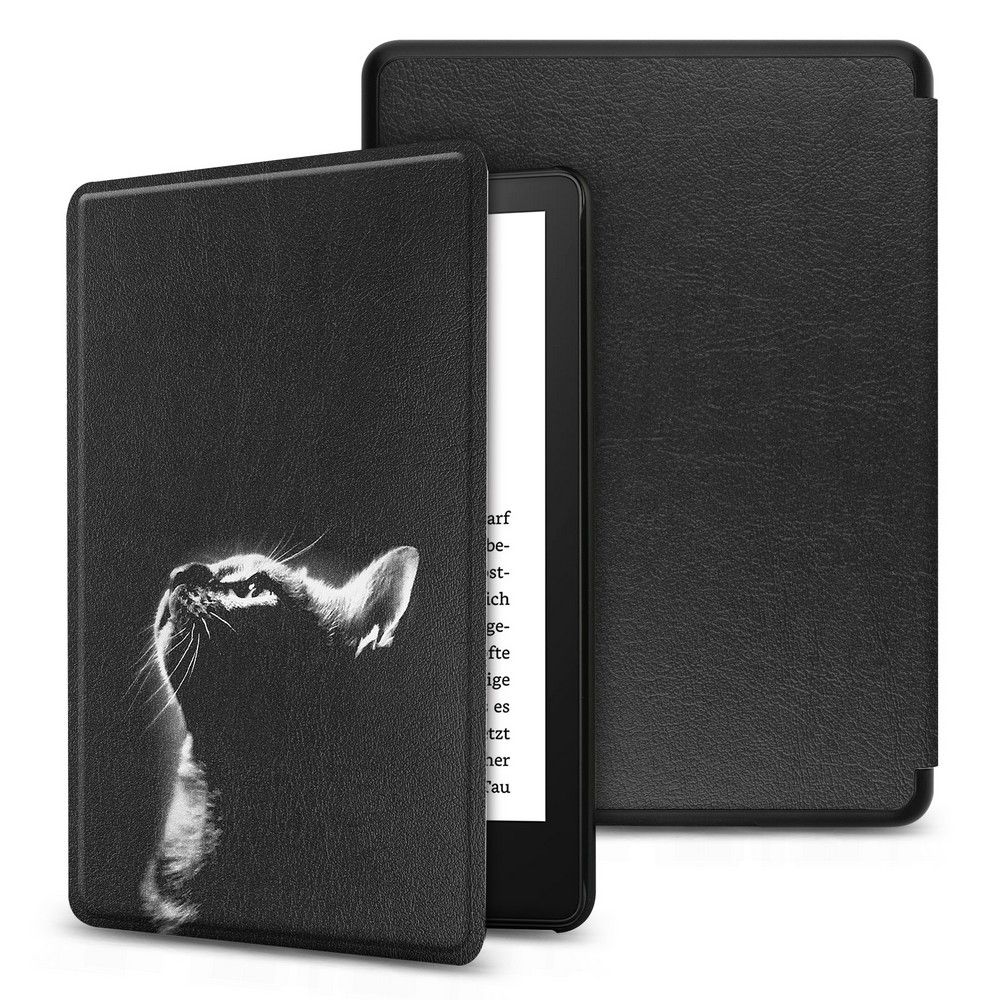 Pokrowiec etui Tech-protect Smartcase Czarne cat AMAZON Kindle 5