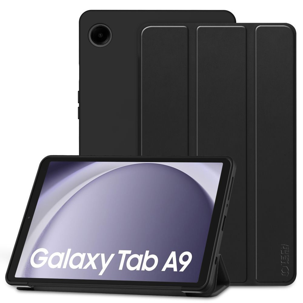 Pokrowiec etui Tech-protect Smartcase czarne SAMSUNG Galaxy Tab A9 8.7