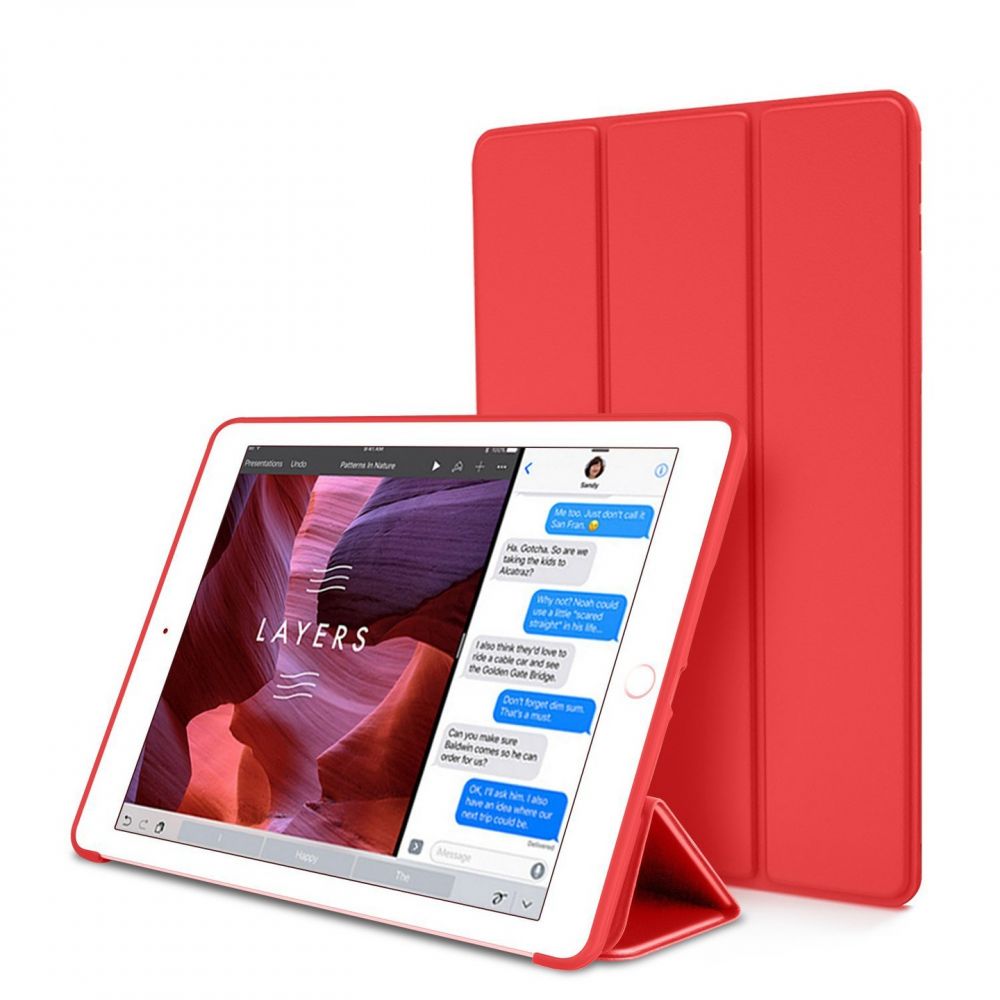 Pokrowiec etui Tech-protect Smartcase czerwone APPLE iPad Air 2