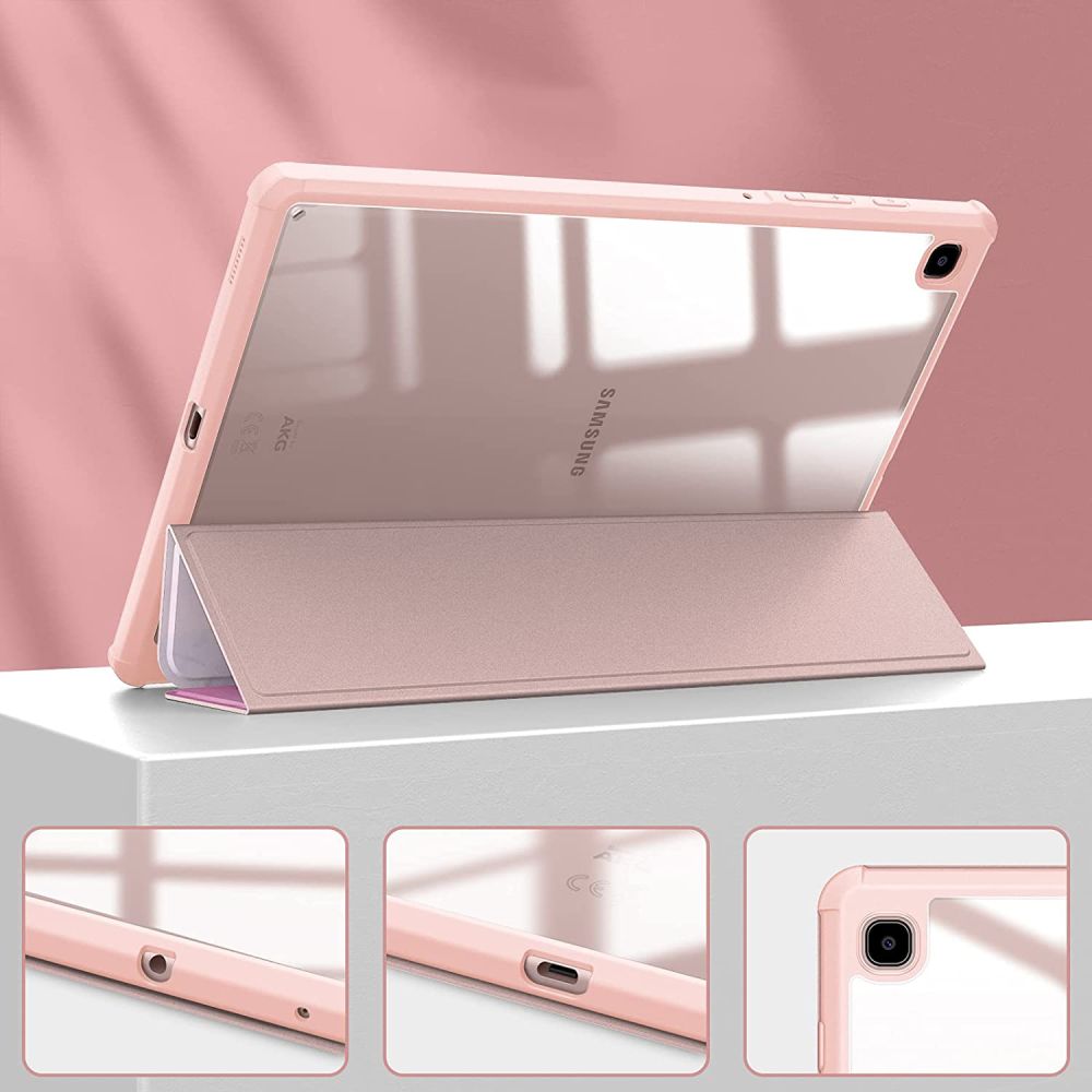 Pokrowiec etui Tech-protect Smartcase Hybrid marble SAMSUNG Galaxy Tab S6 Lite 10.4 / 7