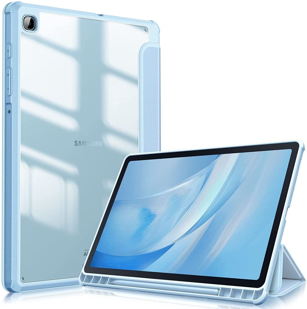 Pokrowiec etui Tech-protect Smartcase Hybrid niebieskie SAMSUNG Galaxy Tab S6 Lite 10.4
