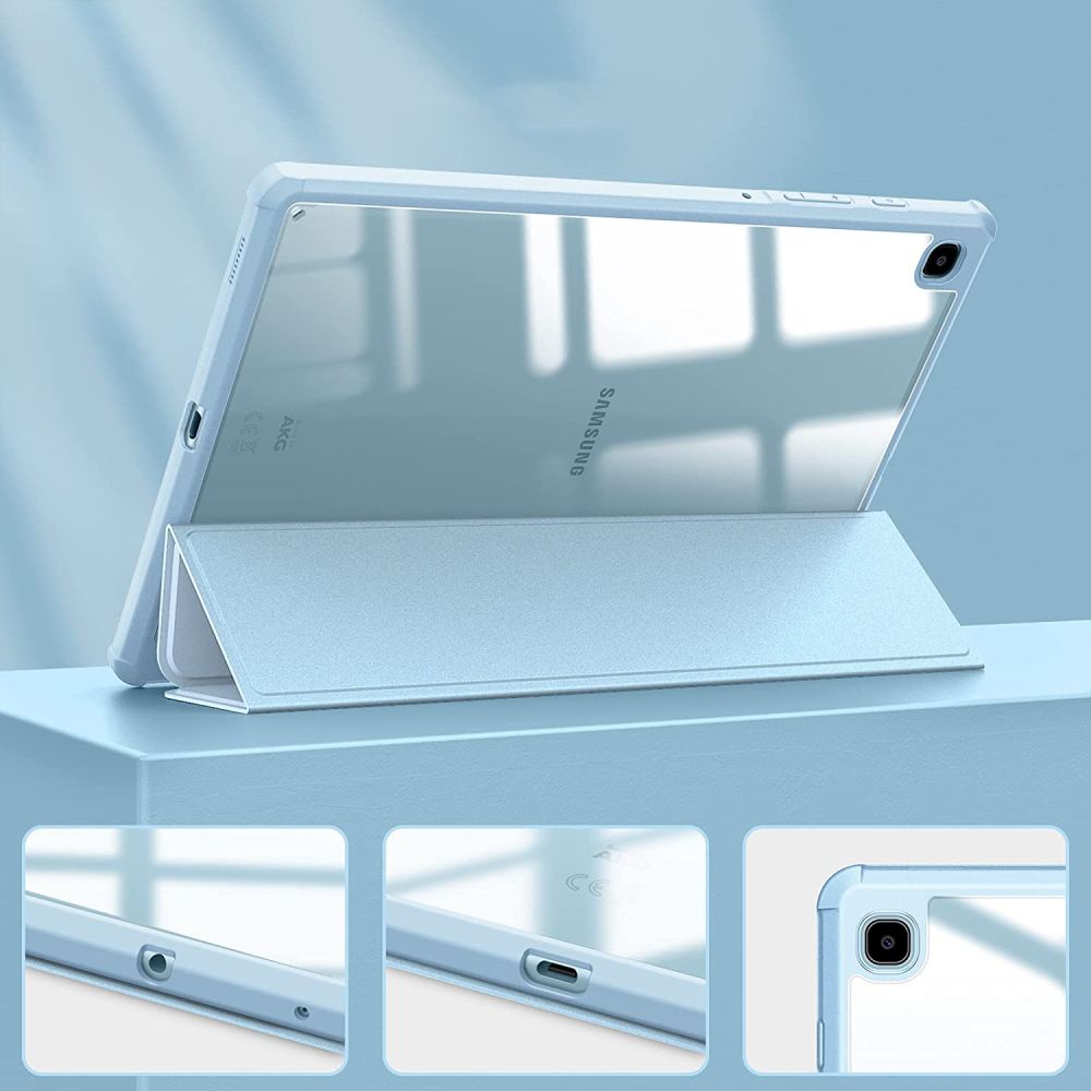 Pokrowiec etui Tech-protect Smartcase Hybrid niebieskie SAMSUNG Galaxy Tab S6 Lite 10.4 / 7