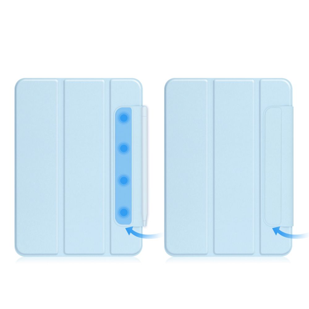 Pokrowiec etui Tech-protect Smartcase Magnetic Sky niebieskie APPLE iPad 10.9 2022 / 5