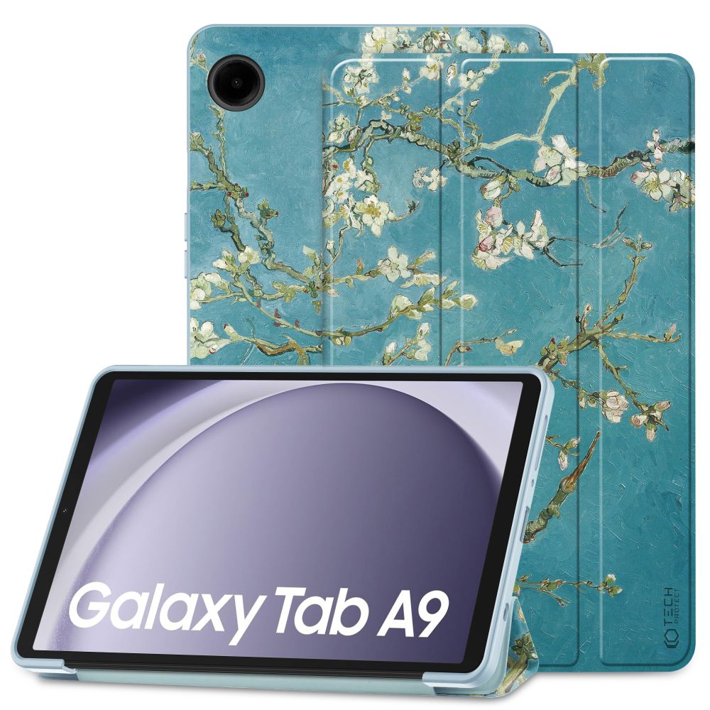 Pokrowiec etui Tech-protect Smartcase sakura SAMSUNG Galaxy Tab A9 8.7