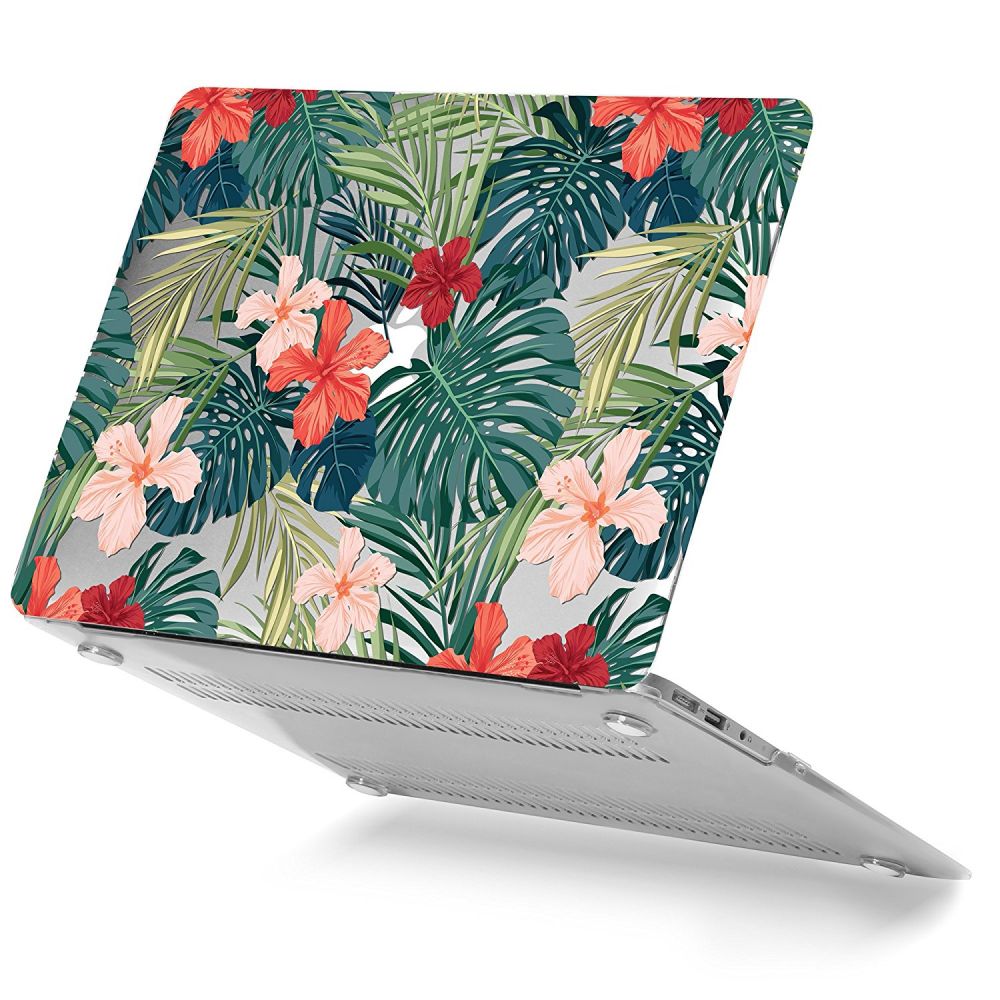 Pokrowiec etui Tech-protect Smartshell Tropical Plants APPLE MacBook Air 13