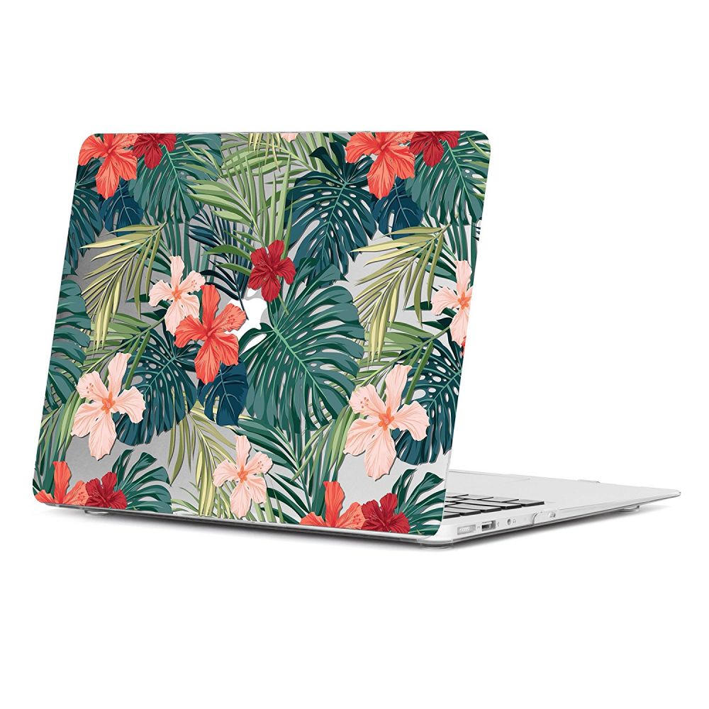Pokrowiec etui Tech-protect Smartshell Tropical Plants APPLE MacBook Air 13 / 3