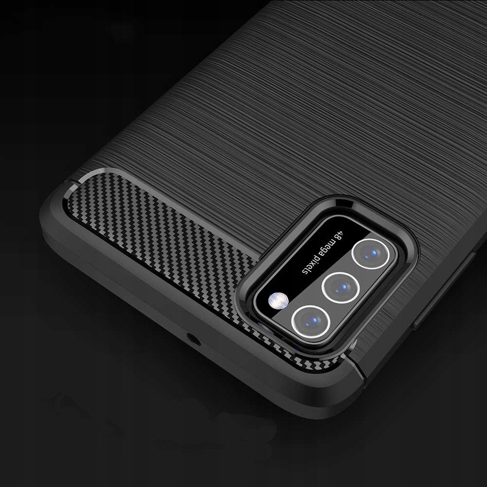 Pokrowiec etui Tech-Protect TPU Carbon czarne Xiaomi Poco M3 / 7