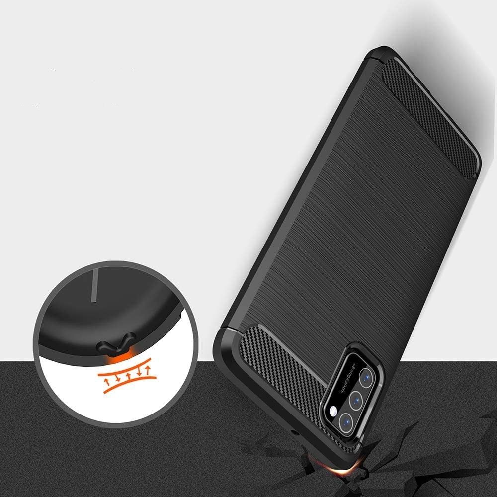 Pokrowiec etui Tech-Protect TPU Carbon czarne Xiaomi Redmi 9T / 6