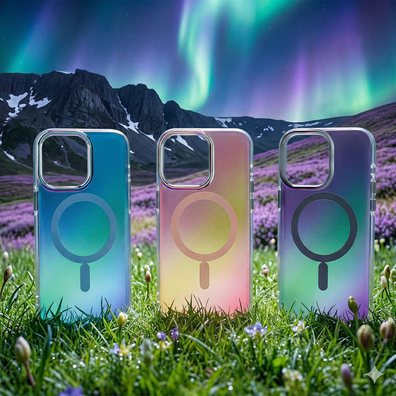 Pokrowiec etui Tecto Shield Aurora APPLE iPhone 13 / 6