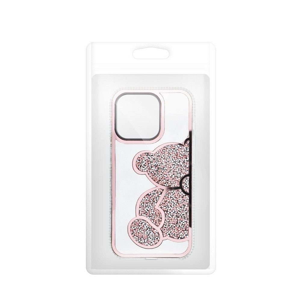 Pokrowiec Etui Teddy Bear różowe APPLE iPhone 7 / 3