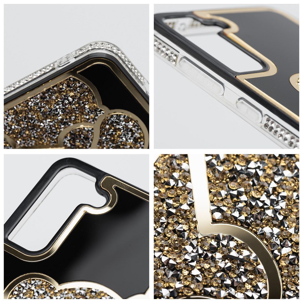 Pokrowiec Etui Teddy Bear z�ote SAMSUNG Galaxy S26 Plus / 8