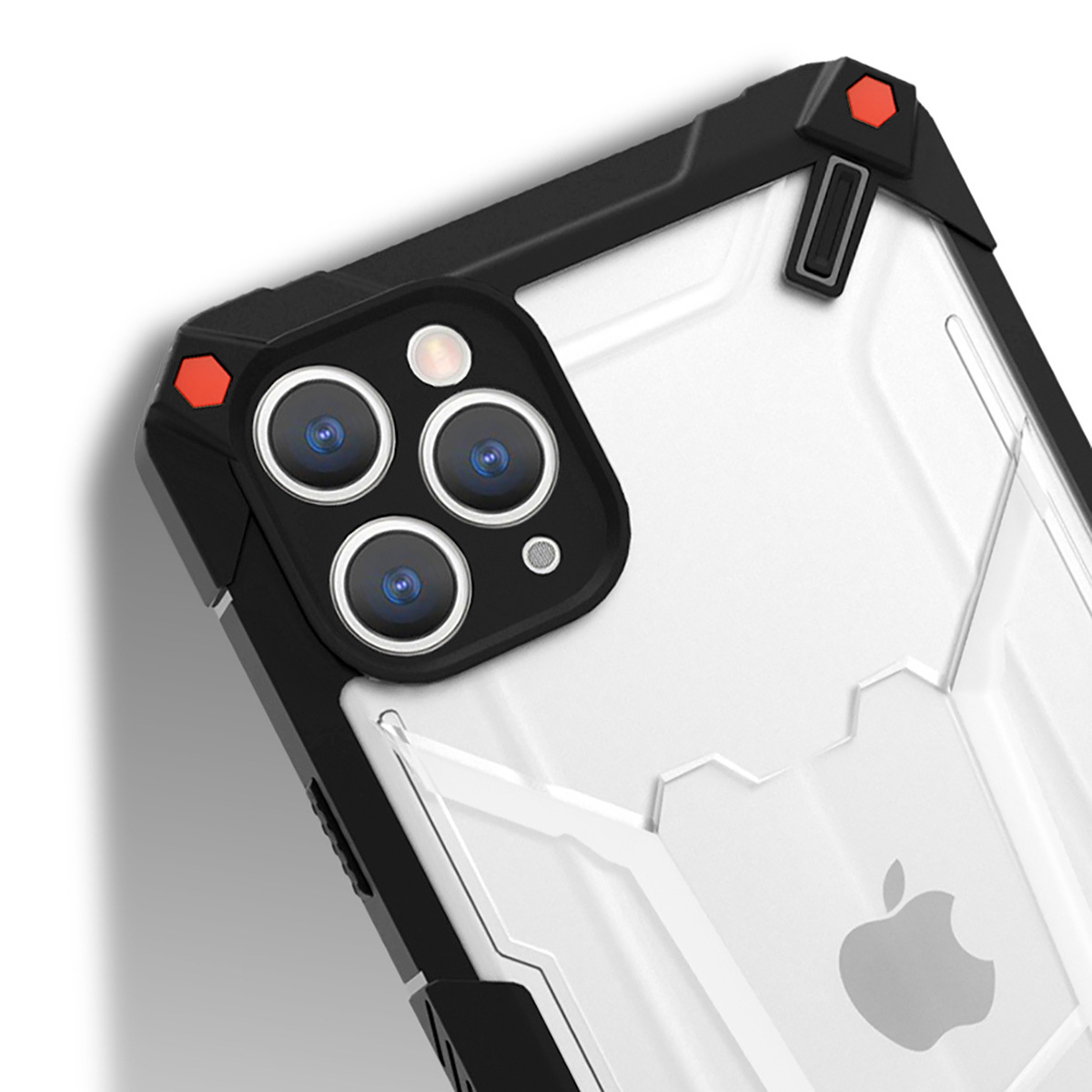 Pokrowiec etui Tel Protect Hybrid Case czarne APPLE iPhone 12 Pro Max / 4