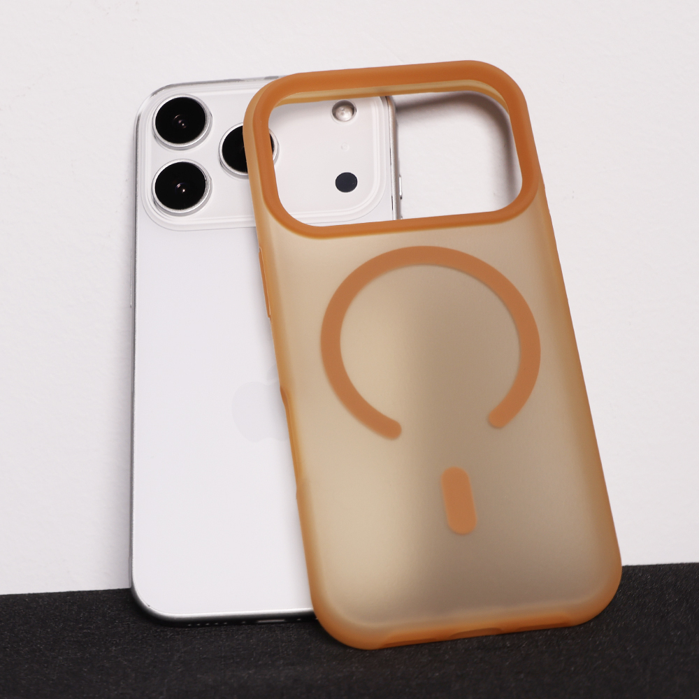 Pokrowiec etui Tel Protect Mist Matte Magsafe Case br�zowe APPLE iPhone 17 Pro / 5