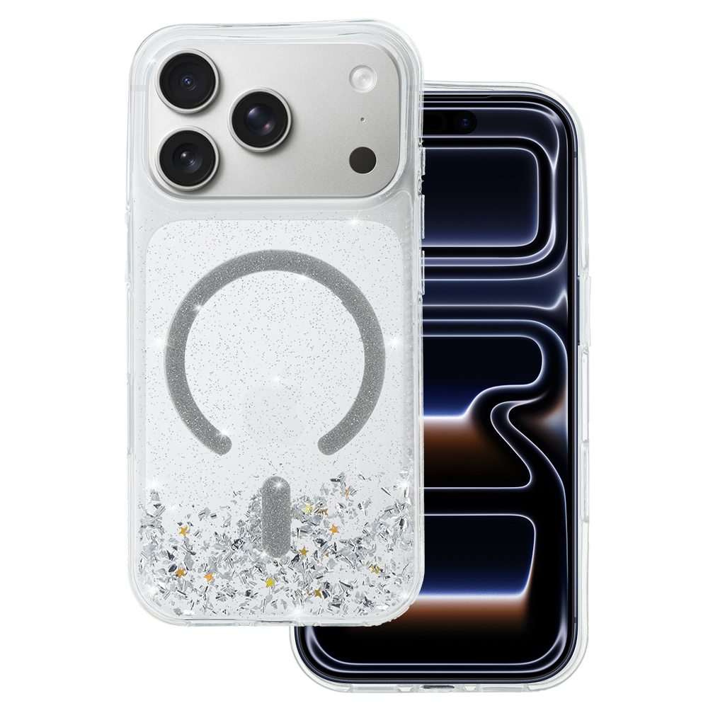 Pokrowiec etui Tel Protect Moonlite Magsafe Case srebrne APPLE iPhone 17 Pro Max Pokrowiec etui Tel Protect Moonlite Magsafe Case srebrne APPLE iPhone 17 Pro Max