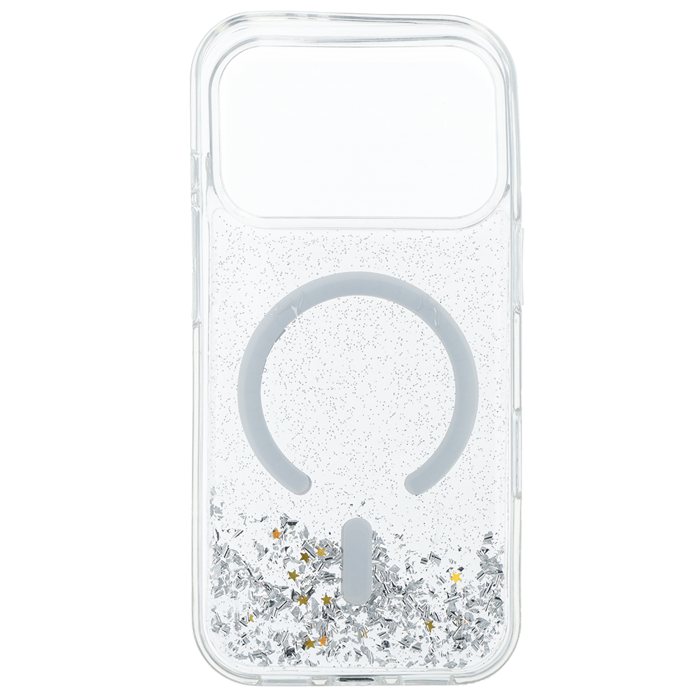 Pokrowiec etui Tel Protect Moonlite Magsafe Case srebrne APPLE iPhone 17 Pro Max / 3 Pokrowiec etui Tel Protect Moonlite Magsafe Case srebrne APPLE iPhone 17 Pro Max / 3