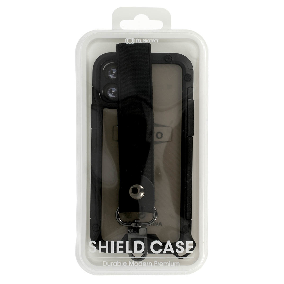 Pokrowiec etui Tel Protect Shield Case czarne APPLE iPhone 12 / 5