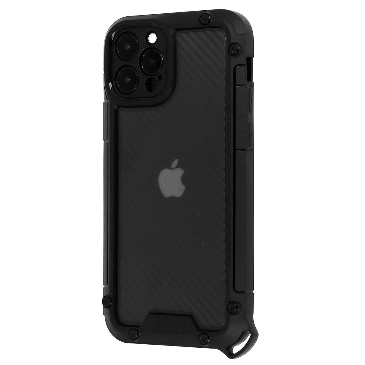 Pokrowiec etui Tel Protect Shield Case czarne APPLE iPhone 12 Pro Max / 2