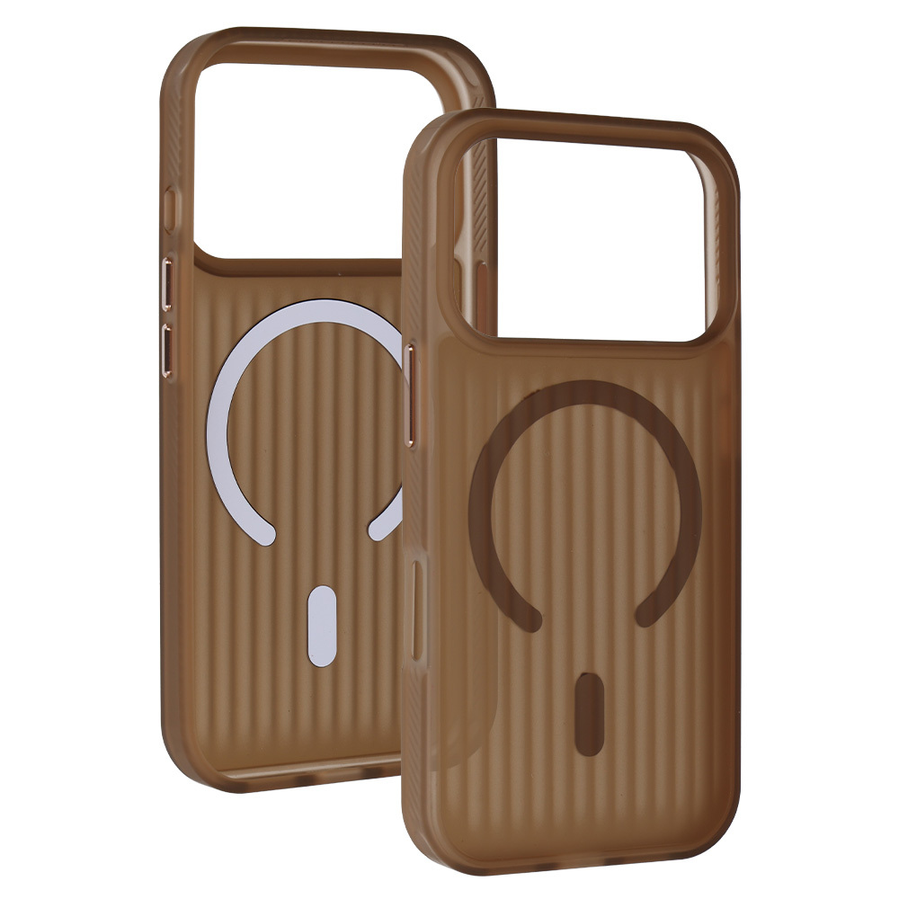 Pokrowiec etui Tel Protect Twist Magsafe Case br�zowe SAMSUNG Galaxy S25 FE / 4