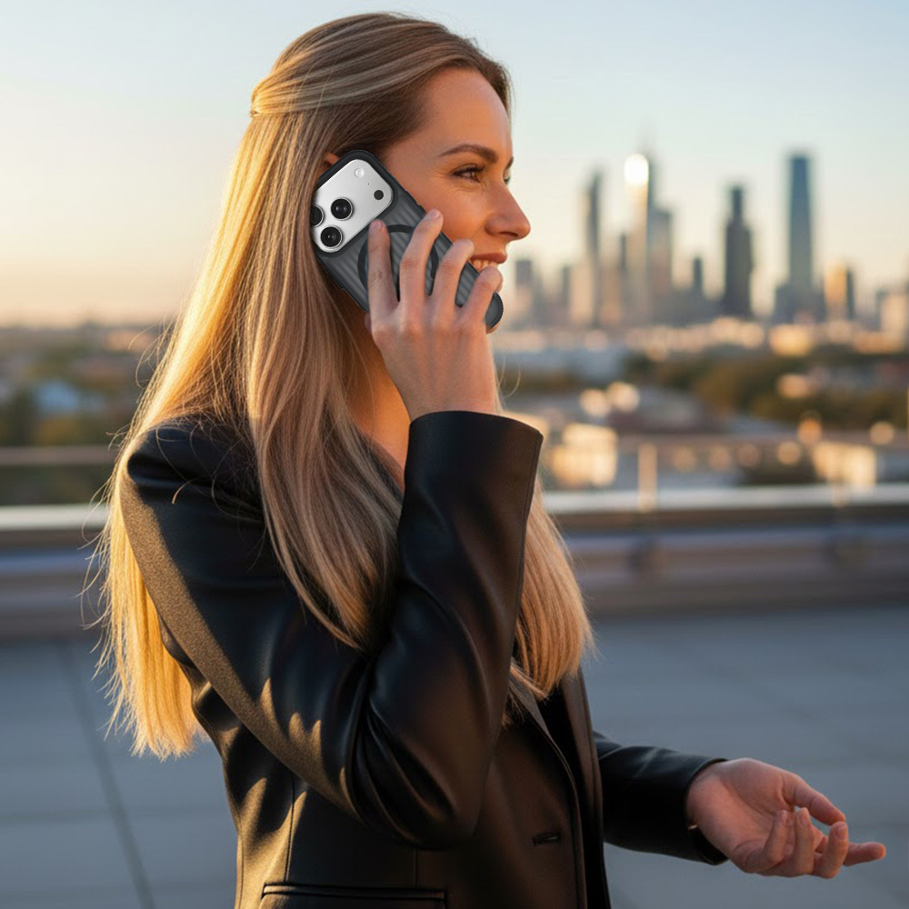 Pokrowiec etui Tel Protect Twist Magsafe Case czarne SAMSUNG Galaxy S24 / 6