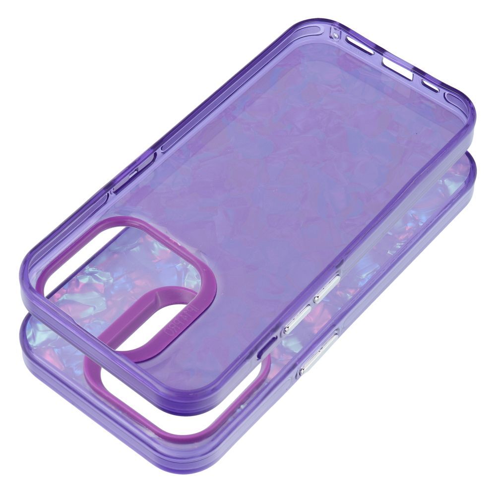 Pokrowiec etui TUTTI FRUTTI fioletowe APPLE iPhone 15 Pro Max / 2
