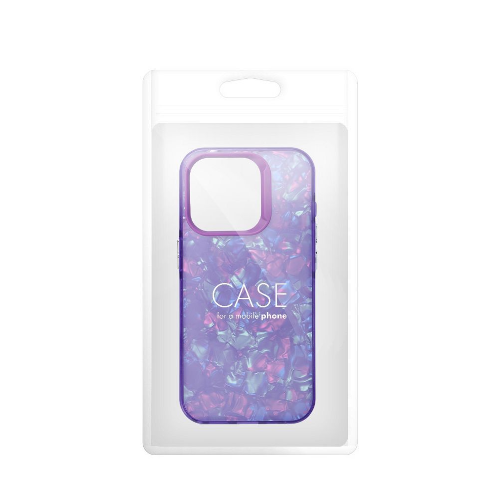 Pokrowiec etui TUTTI FRUTTI fioletowe APPLE iPhone 15 Pro Max / 5