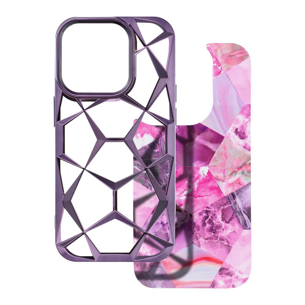 Pokrowiec etui TWINKI Case fioletowe APPLE iPhone 7 / 4